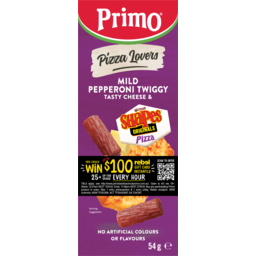 Photo of Primo Pizza Lovers Pepperoni, Cheese & Pizza Shapes