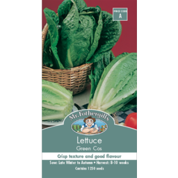 Photo of Mr Fothergills Seeds Lettuce Green Cos A