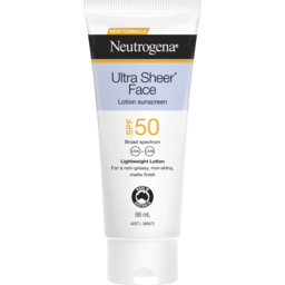 Photo of Neutrogena Ultra Sheer Face Lotion Sunscreen Spf50