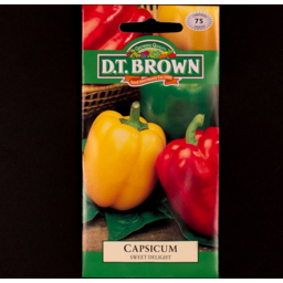 Photo of Dt Brown Seeds Capsicum