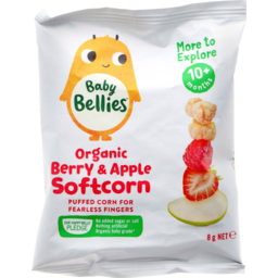Photo of Little Bellies Soft Corn Apple Berry 8g