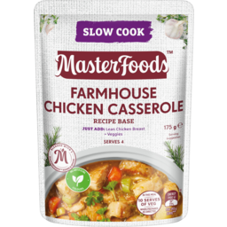 Photo of Masterfoods Farmhouse Chicken Casserole Slow Cook Recipe Base