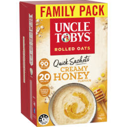 Photo of Uncle Tobys Oat Quick Cream Honey 20pk