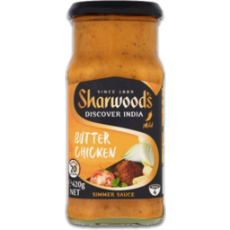 Photo of Sharwoods Simmer Sauce For Butter Chicken 420gm