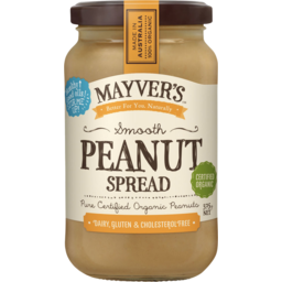 Photo of Mayver's Organic Peanut Spread Smooth 375gm