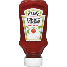 Photo of Hnz Tomato Ketchup Top Down 220ml
