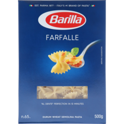 Photo of Barilla Pasta No 65 Farfalle 500gm