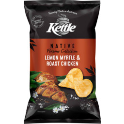 Photo of Kettle Lemon Myrtle & Roast Chicken Chips 150g