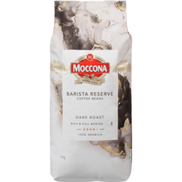Photo of Moccona Dark Roast Coffee Beans 1kg