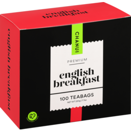 Photo of Chanui Tea Bag English Breakfast 100 Pack