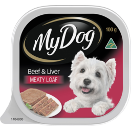Photo of My Dog Beef & Liver Dog Food 100g