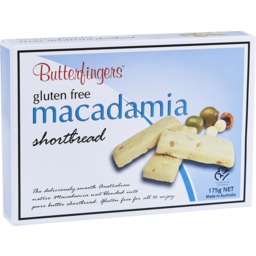 Photo of Butterfingers Gluten Free Macadamia Shortbread