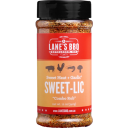 Photo of Lanes BBQ Sweet Heat + Garlic Combo Rub 340g