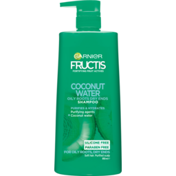 Photo of Garnier Fructis Coconut Water Shampoo 850ml