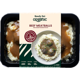 Photo of Ready Set Organic Meatballs 360g (Frozen)
