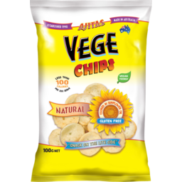 Photo of Ajitas Vege Chips Natural Gluten Free 100g