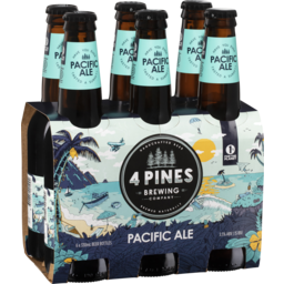 Photo of 4 Pines Brewing Company Pacific Ale Bottles 6x330ml