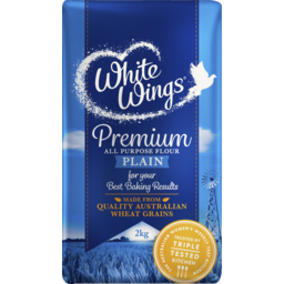 Photo of White Wings Premium Plain Flour 2kg
