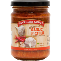 Photo of Riverina Grove Crushed Garlic Chilli 240g