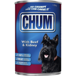 Photo of Chum With Beef & Kidney Dog Food