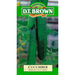 Photo of Dt Brown Seeds Cucumber Burpless