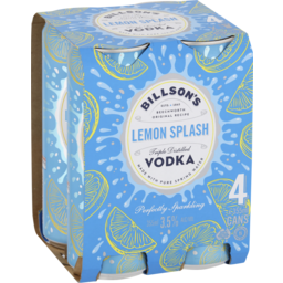 Photo of Billsons Vodka Lemon Splash Can