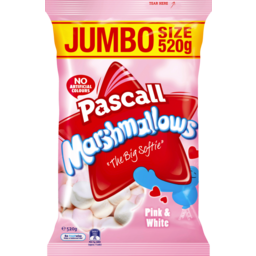 Photo of Pascall Jumbo Pack Marshmallows 520g