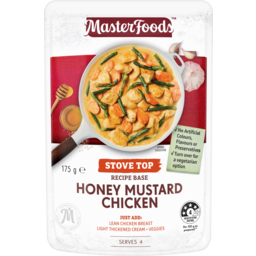 Photo of MasterFoods Recipe Base Honey Mustard Chicken 175gm
