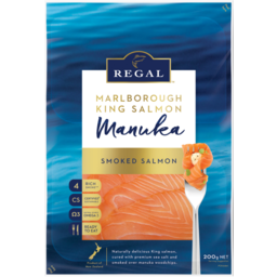 Photo of Regal Cold Smoked Manuka Salmon Sliced