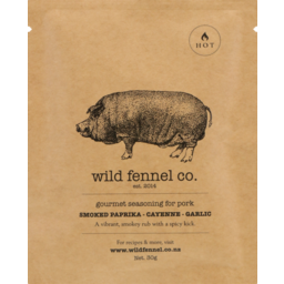 Photo of Wild Fennel Co. Gourmet Seasoning For Pork Smoked Paprika - Cayenne - Garlic