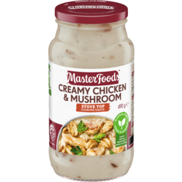 Photo of Masterfoods Simmer Sauce Creamy Chicken & Mushroom 490g