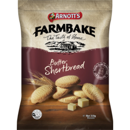 Photo of Arnotts Farmbake Butter Shortbread Biscuits 310g