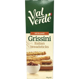 Photo of Val Verde Grissini Sesame 125g