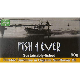 Photo of Fish 4 Ever - Sardine Fillets In Sunflower Oil 90g