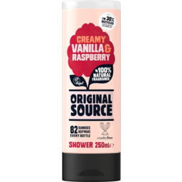 Photo of Cussons Original Source Shower Gel Vanilla & Raspberry 250ml