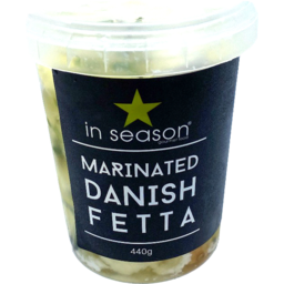 Photo of In Season Gour Foods Fetta Danish Marinade