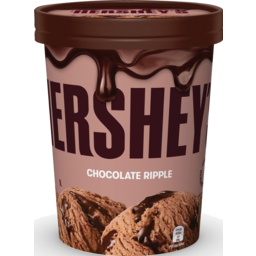 Photo of Hersheys Chocolate Ripple Ice Cream 1L