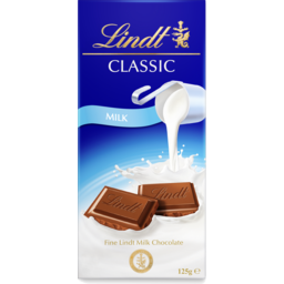 Photo of Lindt Classic Fine Milk Chocolate 125g 125g