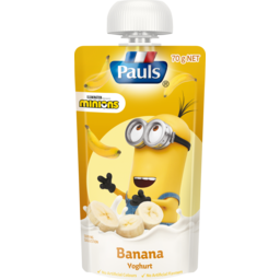 Photo of Pauls Kids The Lion King Banana Squeezy Yoghurt 70g