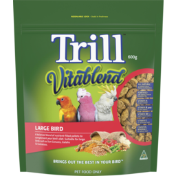 Photo of Trill Vitablend Pouch Large Bird Dry Bird Seed 600gm