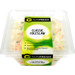 Photo of SunFresh Salad 300gm Classic Coleslaw