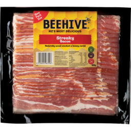 Photo of Beehive Bacon Streaky 800g