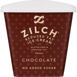 Photo of New Zealand Natural Ice Cream Zilch Chocolate 946ml