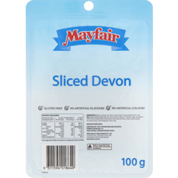 Photo of Mayfair Sliced Devon 100g