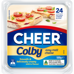 Photo of Cheer Cheese Colby Sliced