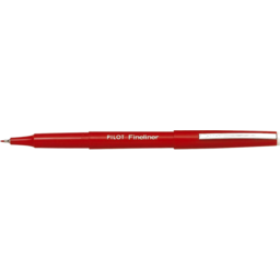 Photo of Pilot Fineliner Red Each