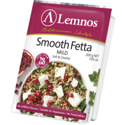 Photo of 	Lemnos Smooth Fetta Less than 5 g Fat* 200g