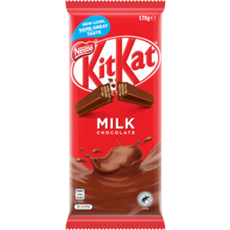 Photo of Nestle Kitkat Milk Chocolate Block 170g 170g