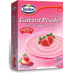 Photo of Kenton Strawberry Custard Powder 100g
