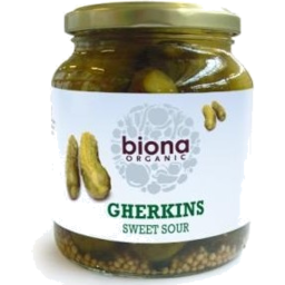 Photo of Biona Organic Gherkins Sweet & Sour